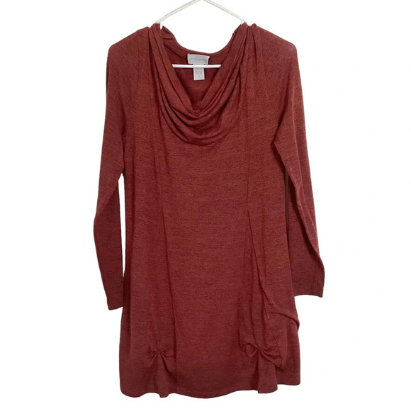 Soft Surroundings Tops - Soft Surroundings Cowl Neck Lagenlook Tunic Shirt Top medium